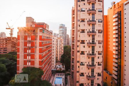 Vista de apartamento à venda com 1 quarto, 36m² em Moema, São Paulo