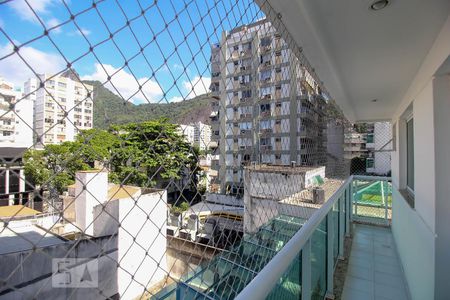 Vista da Varanda de apartamento para alugar com 2 quartos, 70m² em Botafogo, Rio de Janeiro