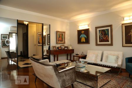 Sala  de apartamento à venda com 3 quartos, 250m² em Vila Suzana, São Paulo