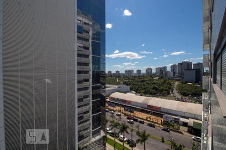 Vista da Sala e Quarto  de kitnet/studio à venda com 1 quarto, 60m² em Chácara das Pedras, Porto Alegre