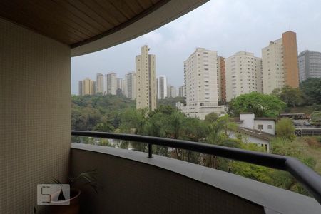 Varanda da Sala de apartamento à venda com 1 quarto, 38m² em Vila Suzana, São Paulo