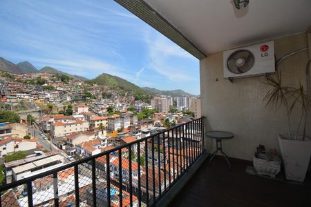 Varanda da Sala de apartamento para alugar com 3 quartos, 90m² em Engenho Novo, Rio de Janeiro