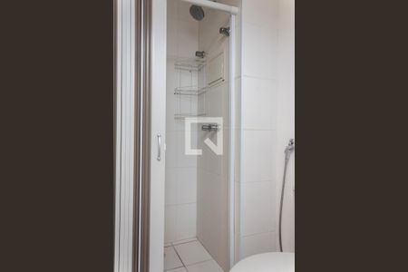 Banheiro de kitnet/studio para alugar com 1 quarto, 42m² em Centro, São Bernardo do Campo