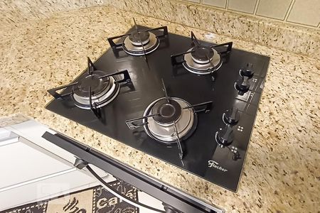 Detalhe cozinha - Cooktop de apartamento para alugar com 1 quarto, 56m² em Alphaville Industrial, Barueri