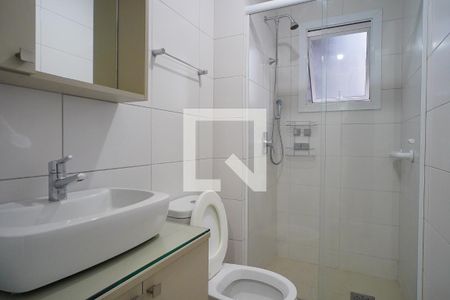 Banheiro da Suíte de apartamento para alugar com 2 quartos, 62m² em Cidade Baixa, Porto Alegre