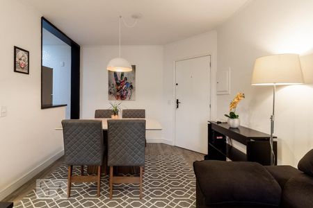 Sala de apartamento para alugar com 1 quarto, 36m² em Vila Olímpia, São Paulo