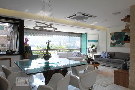 Sala de apartamento à venda com 4 quartos, 324m² em Lagoa, Rio de Janeiro