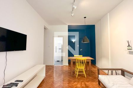 Sala de apartamento para alugar com 2 quartos, 90m² em Copacabana, Rio de Janeiro