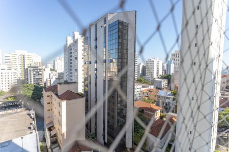 Vista Sacada Sala de apartamento à venda com 3 quartos, 100m² em Perdizes, São Paulo