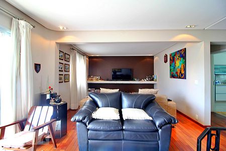 Sala de apartamento à venda com 2 quartos, 141m² em Vila Bastos, Santo André