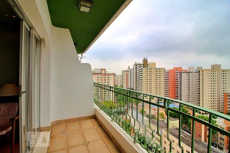 Varanda da Sala de apartamento à venda com 2 quartos, 141m² em Vila Bastos, Santo André