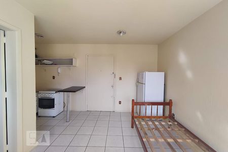 Sala e Quarto de apartamento à venda com 1 quarto, 30m² em Centro, São Leopoldo