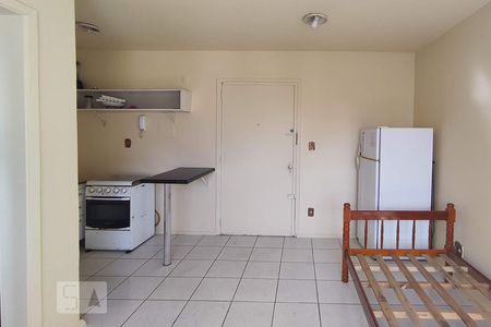 Sala e Quarto de apartamento à venda com 1 quarto, 30m² em Centro, São Leopoldo