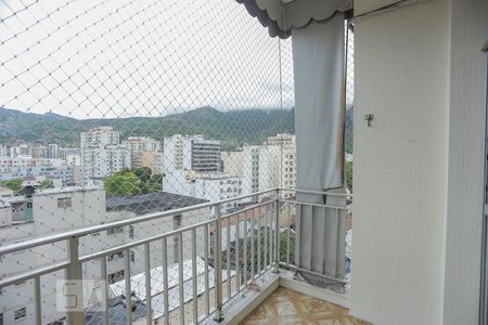 Varanda da Sala de apartamento à venda com 4 quartos, 200m² em Grajaú, Rio de Janeiro