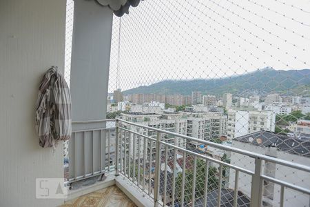 Varanda da Sala de apartamento à venda com 4 quartos, 200m² em Grajaú, Rio de Janeiro