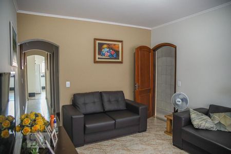 Sala de casa à venda com 3 quartos, 221m² em Osvaldo Cruz, São Caetano do Sul