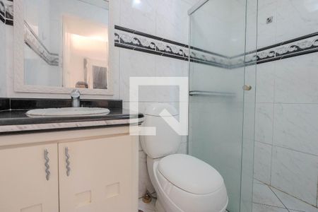Banheiro da Suíte de apartamento à venda com 1 quarto, 40m² em Consolação, São Paulo