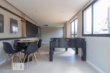 Apartamento à venda com 32m², 1 quarto e 1 vaga Apartamento à venda com 32m², 1 quarto e 1 vagaÁrea comum - Salão de jogos