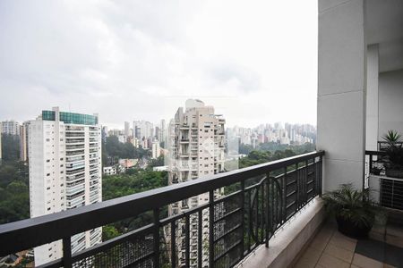 Varanda de apartamento para alugar com 1 quarto, 90m² em Paraíso do Morumbi, São Paulo