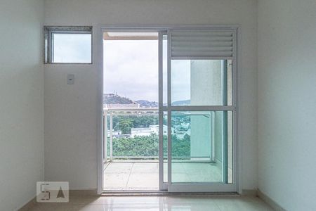 Varanda da Sala de apartamento para alugar com 1 quarto, 40m² em Taquara, Rio de Janeiro