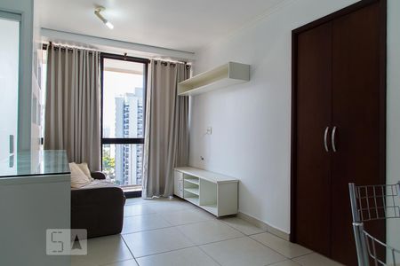 Sala de apartamento à venda com 1 quarto, 48m² em Vila Clementino, São Paulo