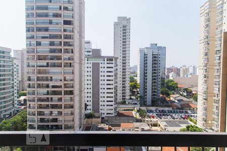 Vista da sala de apartamento à venda com 1 quarto, 48m² em Vila Clementino, São Paulo