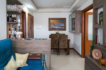 Sala de apartamento à venda com 3 quartos, 60m² em Cristal, Porto Alegre