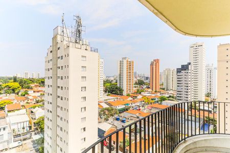 Varanda de apartamento à venda com 2 quartos, 90m² em Chácara Santo Antônio (zona Sul), São Paulo