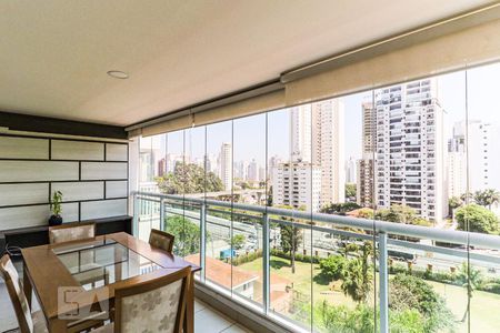 Varanda de apartamento para alugar com 1 quarto, 50m² em Campo Belo, São Paulo