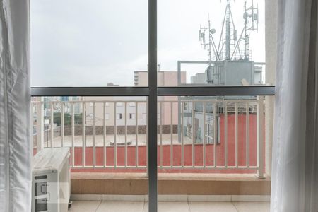 Varanda da Sala de apartamento para alugar com 1 quarto, 33m² em Jardim Brasília (zona Norte), São Paulo