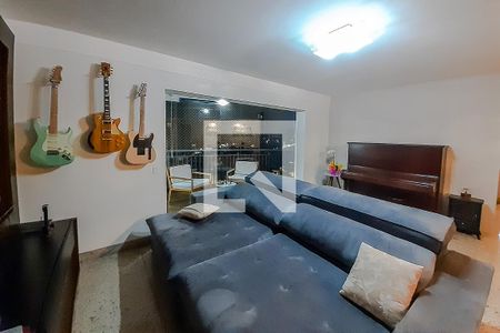 Sala  de apartamento à venda com 4 quartos, 121m² em Vila Regente Feijó, São Paulo