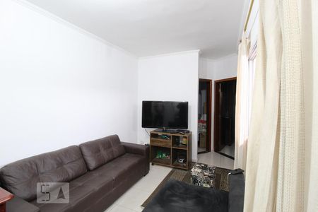 Sala de apartamento à venda com 2 quartos, 47m² em Jardim Santo André, Santo André