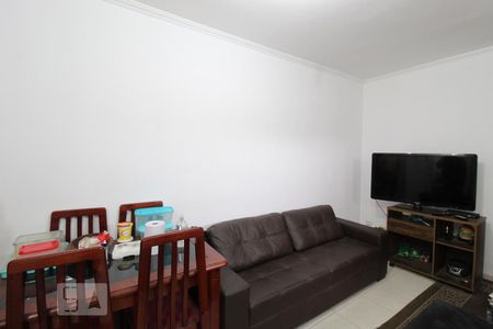 Sala de apartamento à venda com 2 quartos, 47m² em Jardim Santo André, Santo André