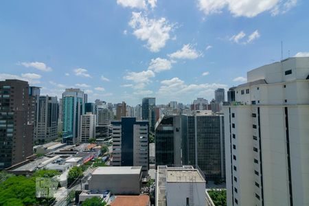 Vista Sala de apartamento à venda com 2 quartos, 115m² em Itaim Bibi, São Paulo