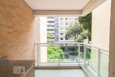 Varanda de apartamento à venda com 3 quartos, 77m² em Santa Cecília, São Paulo