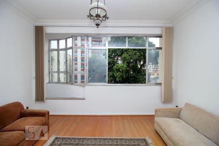 Sala de Estar de apartamento à venda com 4 quartos, 173m² em Laranjeiras, Rio de Janeiro