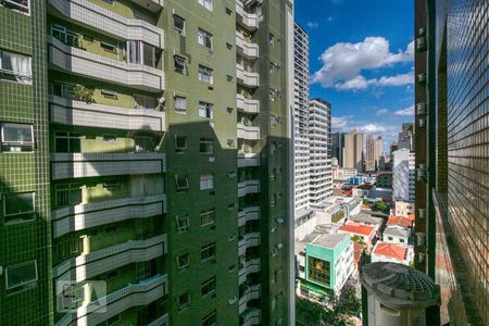 Vista da Sala de kitnet/studio para alugar com 1 quarto, 37m² em Centro, Curitiba