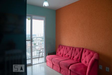 Sala de apartamento à venda com 3 quartos, 58m² em Vila Homero Thon, Santo André