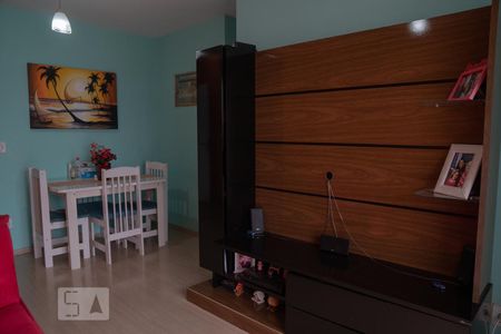 Sala de apartamento à venda com 3 quartos, 58m² em Vila Homero Thon, Santo André