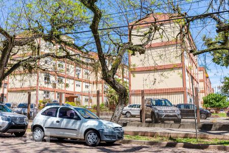 Fachada de apartamento à venda com 2 quartos, 54m² em Camaquã, Porto Alegre