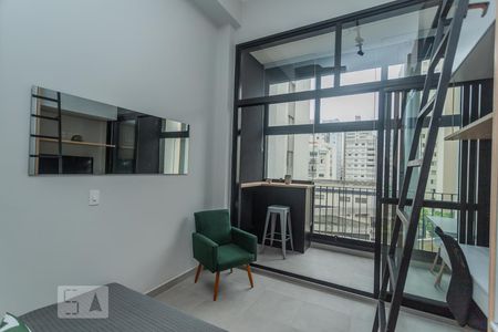 Studio de kitnet/studio para alugar com 1 quarto, 25m² em Perdizes, São Paulo