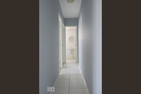 CORREDOR QUARTOS de apartamento para alugar com 2 quartos, 46m² em Vila Amélia, São Paulo