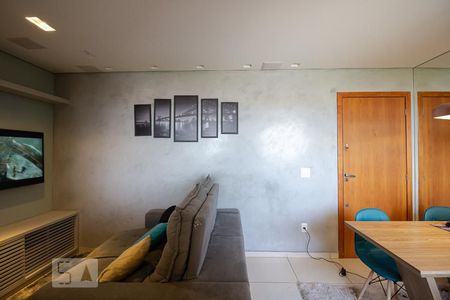 Sala de apartamento à venda com 2 quartos, 58m² em Manacás, Belo Horizonte