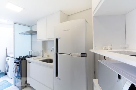 Cozinha de apartamento à venda com 1 quarto, 45m² em Vila Nova Conceição, São Paulo