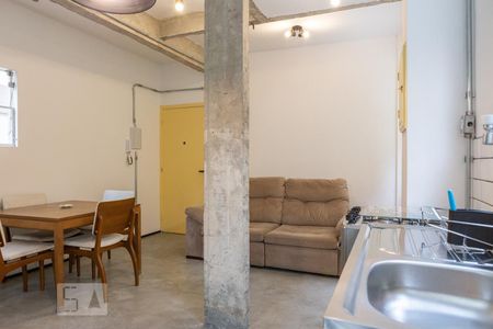 Sala/Cozinha de apartamento para alugar com 3 quartos, 70m² em Perdizes, São Paulo