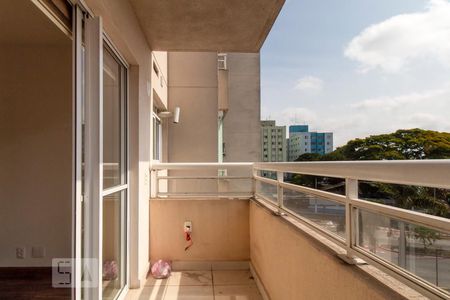 Varanda do quarto de kitnet/studio para alugar com 1 quarto, 39m² em Vila do Encontro, São Paulo