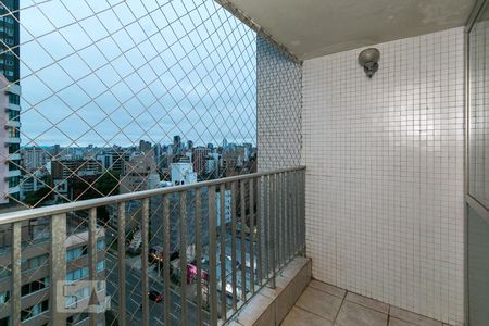 Varanda da Sala de apartamento para alugar com 3 quartos, 120m² em Bigorrilho, Curitiba