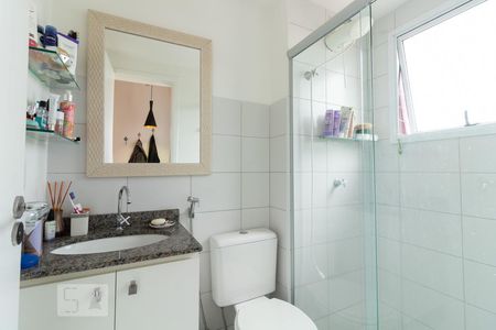 Banheiro da Suite de apartamento para alugar com 2 quartos, 57m² em Jardim Augusta, São José dos Campos