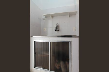 Cozinha de kitnet/studio à venda com 1 quarto, 20m² em Leblon, Rio de Janeiro