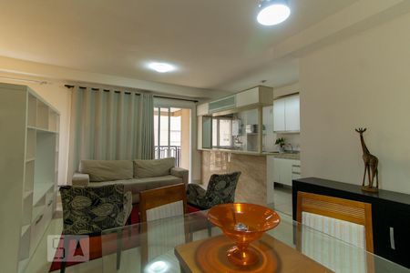 Sala de apartamento para alugar com 1 quarto, 51m² em Sítio Tamboré Alphaville, Barueri